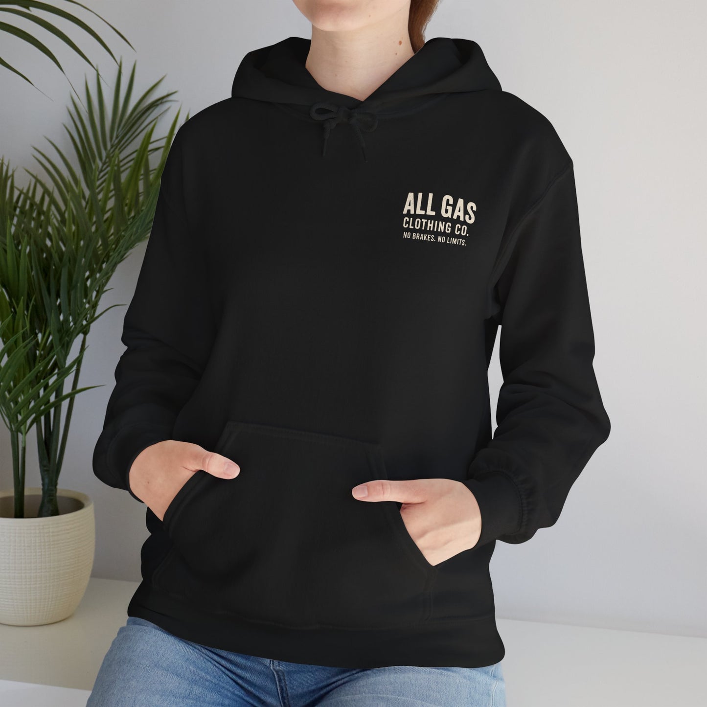 ALL GAS Logo Hoodie